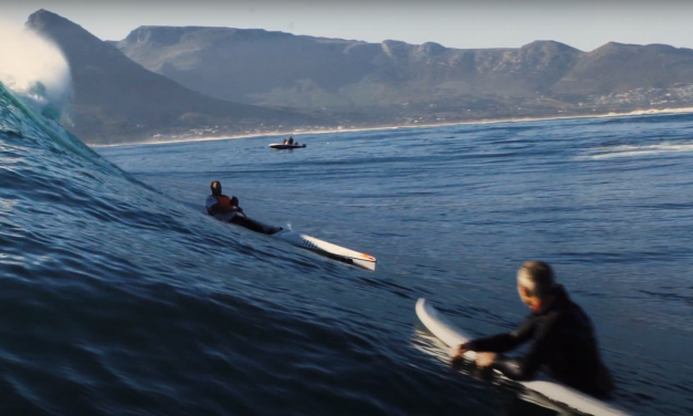 SURFSKI CHARGING HUGE WAVES IN SOUTH AFRICA